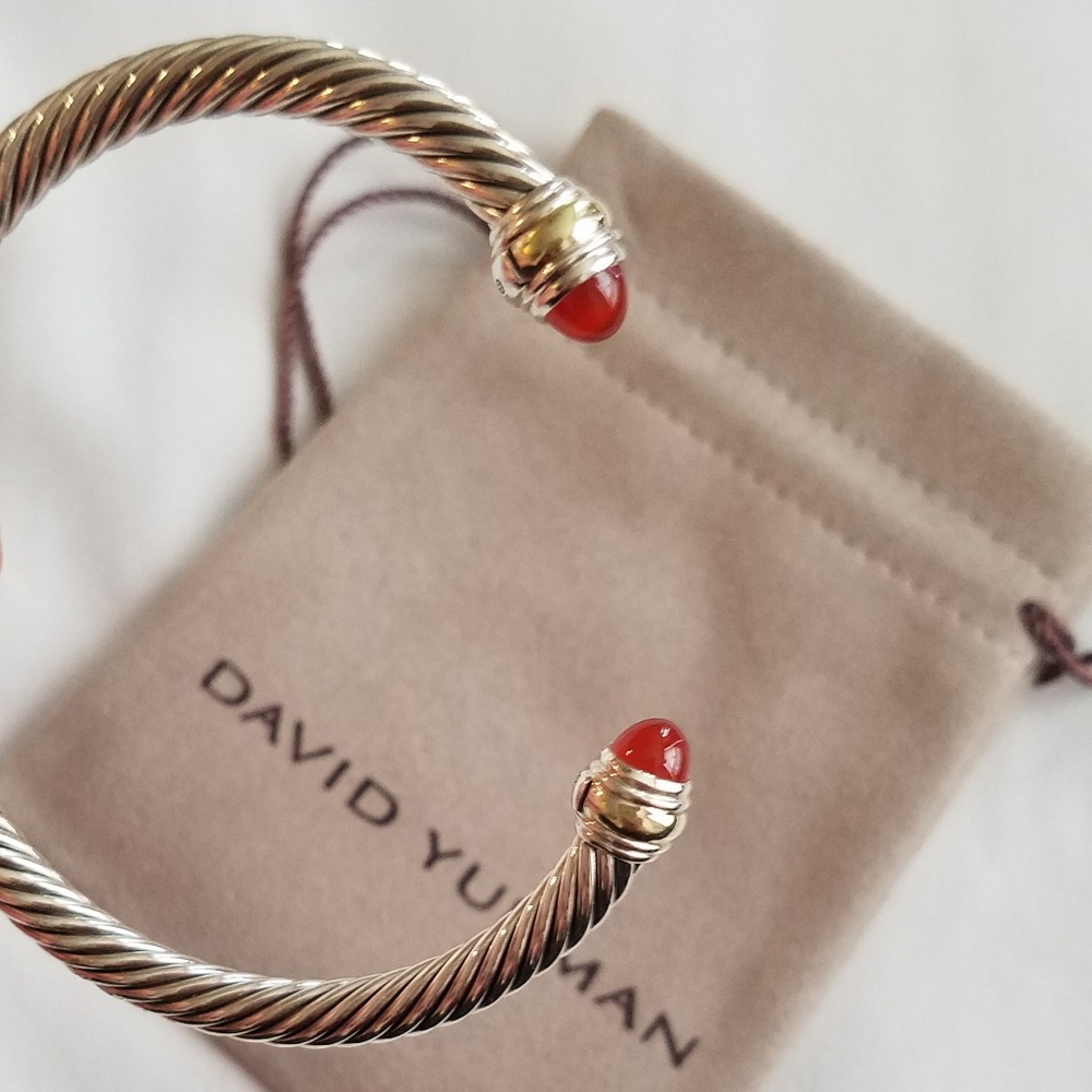 EASTER SALE 🐇 David Yurman 5mm Carnelian Bracelet
